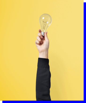 image of a hand holding a light bulb